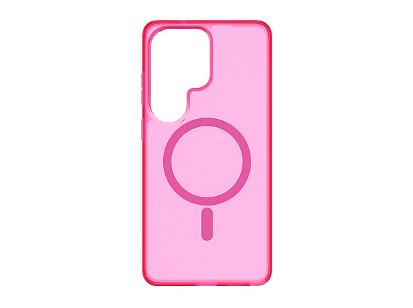 Funda móvil - CellularLine Frosty Mag, Samsung, Galaxy S26 Ultra, Rosa