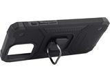 Funda - Isy ISC 6101, Apple, iPhone 15 Pro, Resistente a Golpes, Soporte Plegable Integrado, Negro