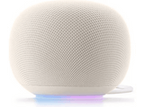 Altavoz inteligente - Google Home, 30W, Tecnología Gemini, Procesador Quad Core A55, Sonido Omnidireccional, Reconocimiento de Voz, Porcelain