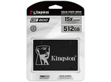 Disco duro SSD interno 512 GB - Kingston SKC600, 550/520MB/seg, Negro