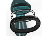 Cepillo de vapor y plancha - Taurus Sliding Care ProSuction, Filtro recolector de polvo extraíble, Autoapagado, 1550 W, Verde y Negro
