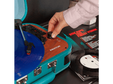Tocadiscos - Prixton VC600,  33.3/45/78 rpm, USB, Bluetooth, Azul