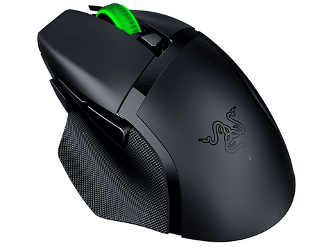 Ratón gaming - Razer Basilik V3 X Hyperspeed, Inalámbrico,  18000 dpi, 9 controles programables, Negro