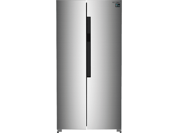 Frigorífico americano - Infiniton SBS-456A78XEL, No Frost, 177.5 cm Altura, 410 l, Inverter, 40 dB(A), Fresh Zone, Bi-Zona Indoor, Inox