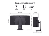 Monitor gaming - LG 45GX90SA-B, 44.5 OLED 4K, 240 Hz, 0.03 ms, OLED (diodo orgánico emisor de luz)