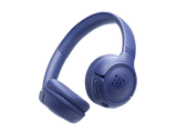 Auriculares inalámbricos - JBL Tune 530BT, Autonomía 76 h, JBL Pure Bass, Plegables, Azul