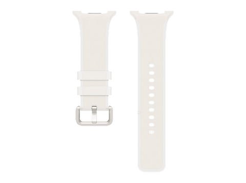 Correa - Samsung, Para Galaxy Watch9, Compatible con Galaxy Watch8, Fácil Ajuste, Misty Band, Talla S/M, Crema