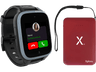 Smartwatch infantil + Powerbank - Xplora XGO3, 1.3", 128 MB, Cámara 2 MP, Autonomía 3 días, 4G, Botón SOS, Geolocalización, Negro