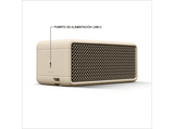 Altavoz inalámbrico - Marshall EMBERTON III, 76 W, Bluetooth, Autonomía 32 h, Micrófono, Cream