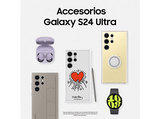 Móvil - Samsung Galaxy S24 Ultra, Titanium Gray, 256GB, 12GB RAM, 6.8 QHD+, Qualcomm Snapdragon 8, Android 14, 5000mAh