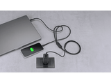 Cable USB - CellularLine Twin Charge Cable USB C, Carga simultánea, 140 W, Universal, Negro