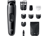 Afeitadora multifunción - Braun Todo En Uno Series 3 AIO3560, Kit De Styling 10 en 1, Lámina Afilada, 14 Longitudes, Negro