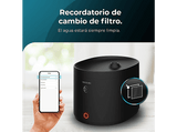 Bebedero automático inteligente - Cecotec Bebedero Pumba 2500 Refresh Smart, Capacidad 2.5L, Filtro, Control WIFI, APP, Silencioso, Negro