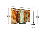TV Neo QLED 85 - Samsung TQ85QN73FATXXC, QLED Mini Led 4K, NQ4 AI Gen2 Processor, Smart TV, Full AI, Negro