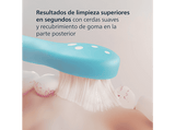 Recambio para cepillo dental - Philips Sonicare For Kids HX6034/90, x4 Cabezales de recambio, Diseñado para niños +3 años
