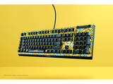 Teclado gaming - Razer BlackWidow V4 X Pokémon Edition, Con cable, USB, Teclas iluminadas RGB, Distribución US, Amarillo