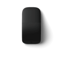 Ratón inalámbrico - Microsoft Surface Arc, Bluetooth, 2 Botones, Rango de frecuencia de 2,4GHz, 6 Meses Autonomía, Negro