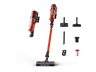 Aspirador escoba - Rowenta  X Force 8.80 RH1872E, 250 W, Potencia succión 100 AW, 1.3 kg, 60 min autonomía, 0.44 l, Ligera, Especial Mascotas, Rojo
