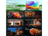 TV QLED 40 - Hisense 40A5S, Full-HD, Posición de monitor, Modo Juego, Modo Deportes IA, Negro