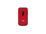 Móvil - SPC Stella 3, 4G, Para mayores, Teclas grandes, Botón SOS, Compatible audífonos, Volumen 103dB, Radio FM, Linterna, Base de carga, Rojo