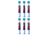 Recambio para cepillo dental - Oral-B Pro Kids 3+, Cabezales de recambio de Marvel Spiderman, +3 años, Pack de 6 unidades