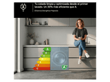Lavadora secadora - Samsung WD90HG5U34BEEC, 9 kg de lavado, 6 kg de secado, 16 programas, Clase A, Wifi, Blanco