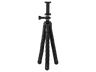 Trípode - Hama Flex, Para Smartphone y GoPro, 300g Carga, Altura 26 cm, Se Dobla hasta 360º, Negro