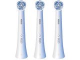 Recambio para cepillo dental - Oral-B iO Ultimate Clean, Pack de 3 unidades, Blanco