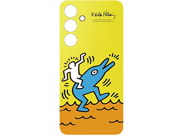 Funda móvil - Samsung Flipsuit EF-MS721CYEGWW, Compatible con Galaxy S24 FE, Amarillo