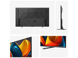 TV QLED 100 - Hisense 100E7NQ, UHD 4K, Dolby Vision&Atmos, Sensor de luz, Modo Deportes, Air Play, IA Negro