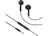Auriculares de botón - Vieta Pro Cozy 2, Intraurales, Micrófono y control multimedia integrado, Minijack 3.5 mm, Negro
