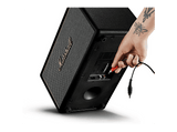 Altavoz estéreo - Marshall Stanmore IV, 110W, 1 woofer clase D de 60W y 2 tweeters clase D de 25W, BT, AUX y RCA, Negro
