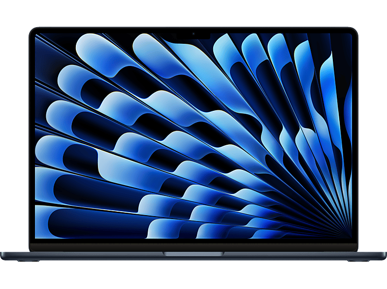 Apple MacBook Air (2024) 15,3 Chip M3 GPU de 10 núcleos 16 GB RAM 512GB de SSD Teclado Magic Keyboard Touch ID macOS Medianoche