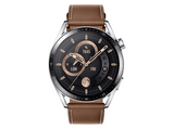 Smartwatch - Huawei Watch GT3 46mm Classic, 14 días, ritmo cardiaco 24h, SPo2, IA+100 deportes, Acero, Marrón