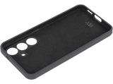 Funda móvil - ISY ISC-2356, Para Samsung Galaxy S25, Silicona, Negro
