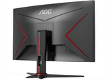 Monitor gaming - AOC C27G2ZE/BK, 27 FHD (1920x1080,  Curved 1500R, 240Hz, 0.5 ms, VA, FreeSync , VESA, HDMI 2x2.0, Displayport 1x1.2) Negro/rojo