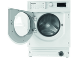 Lavadora secadora integrable - Whirlpool BI WDWG 751482 EU N, 7 kg/5kg, 1400 rpm, 6th Sense, Sin panelar