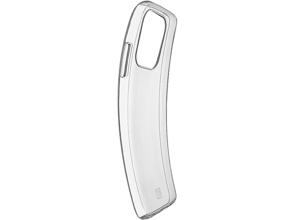 Funda - CellularLine FINECIPH15PRMT, Para Apple iPhone 15 Pro Max, Goma balnda, Ultrafina, Trasera, Transparente