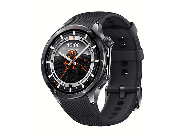 Smartwatch - OPPO Watch X2, 140-210 mm, Pantalla AMOLED de 1.5", 16 días Autonomía, Chequeo completo en 60 seg, Lava Black
