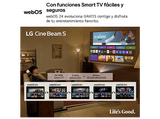 Proyector - LG PU615U, 3840 x 2160 píxeles, 20.000 h, UHD 4K, Plateado