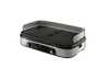 Grill - Philips Grill 5000 2400W Dual Zone HD6222/90, Placas reversibles, 2 zonas grill, Protector salpicaduras, Piedra Maifan, 1400 cm2, 2400W, Negro
