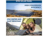Cargador - CellularLine CARGADOR SOLAR PORTÁTIL, Con paneles solares, Universal, 10W, Con tecnología ETFE, Resistencia extrema, Carga simultánea
