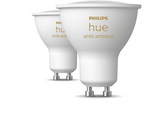 Bombilla Bluetooth - Philips Hue GU10, Luz blanca cálida a fría, 400 lm, Blanco