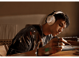 Auriculares inalámbricos - Baseus Inspire XH1 Sound By Bose, Wireless, Cancelación de Ruido, Audio Hi-Res/LDAC, Comodidad Cloud-Soft, Blanco Marfil