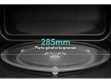Microondas con grill - Candy CMW323GDS 011, 800 W, 5 niveles, Wi-Fi hOn, 23 l, Plata