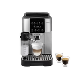 Cafetera superautomática - De'Longhi Magnifica Start Milk, 15 bar, 1450 W, 2 tazas, Pantalla táctil, Plata