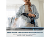 Plancha de vapor - Cecotec IronHero H-3000 Ceramic, 3000 W, Suela cerámica XXL, Vapor 65 g/min, Golpe de vapor 230 g/min, Depósito 350 ml, Negro