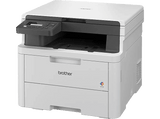 Impresora multifunción - Brother DCPL3520CDW, Láser a color, 18 ppm en color y monocolor, Doble cara, WiFi, Gris