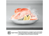 Frigorífico combi - Hisense RB390N4BCC, No Frost, 186 cm, 304 l, Micro Vents Cooling, Motor Inverter, Inox