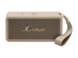 Altavoz inalámbrico - Marshall Middleton II, Bluetooth, 30 h Autonomía, Micrófono integrado, IP67, Crema